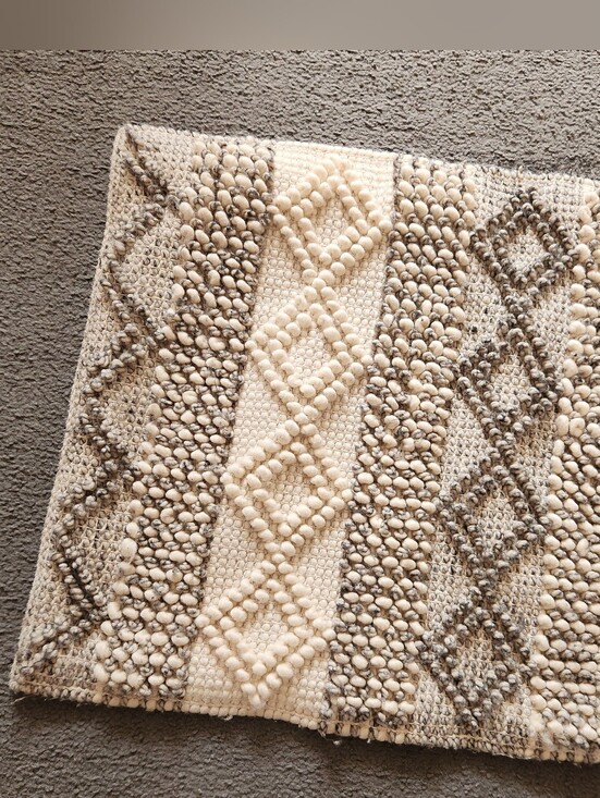 Magnolia Home Other - MAGNOLIA HOME Sham Pillow Case Gray Joanna Gaines Wool Cotton 22x22 Fixer Upper